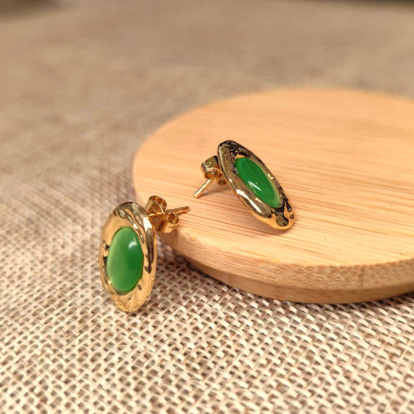 Emerald Glow Earrings