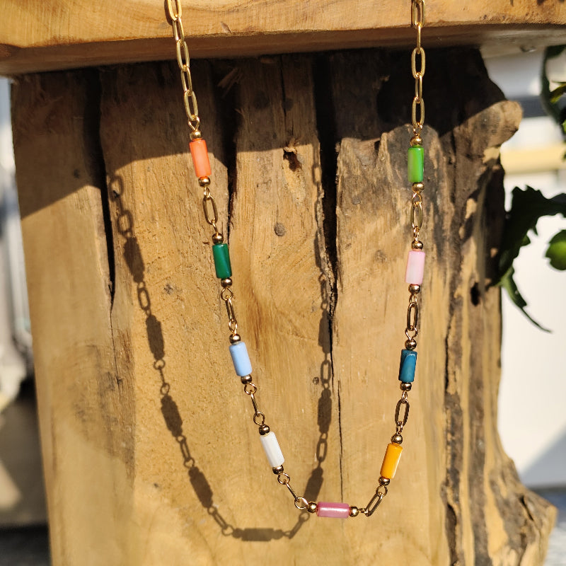 Rainbow Touch Necklace