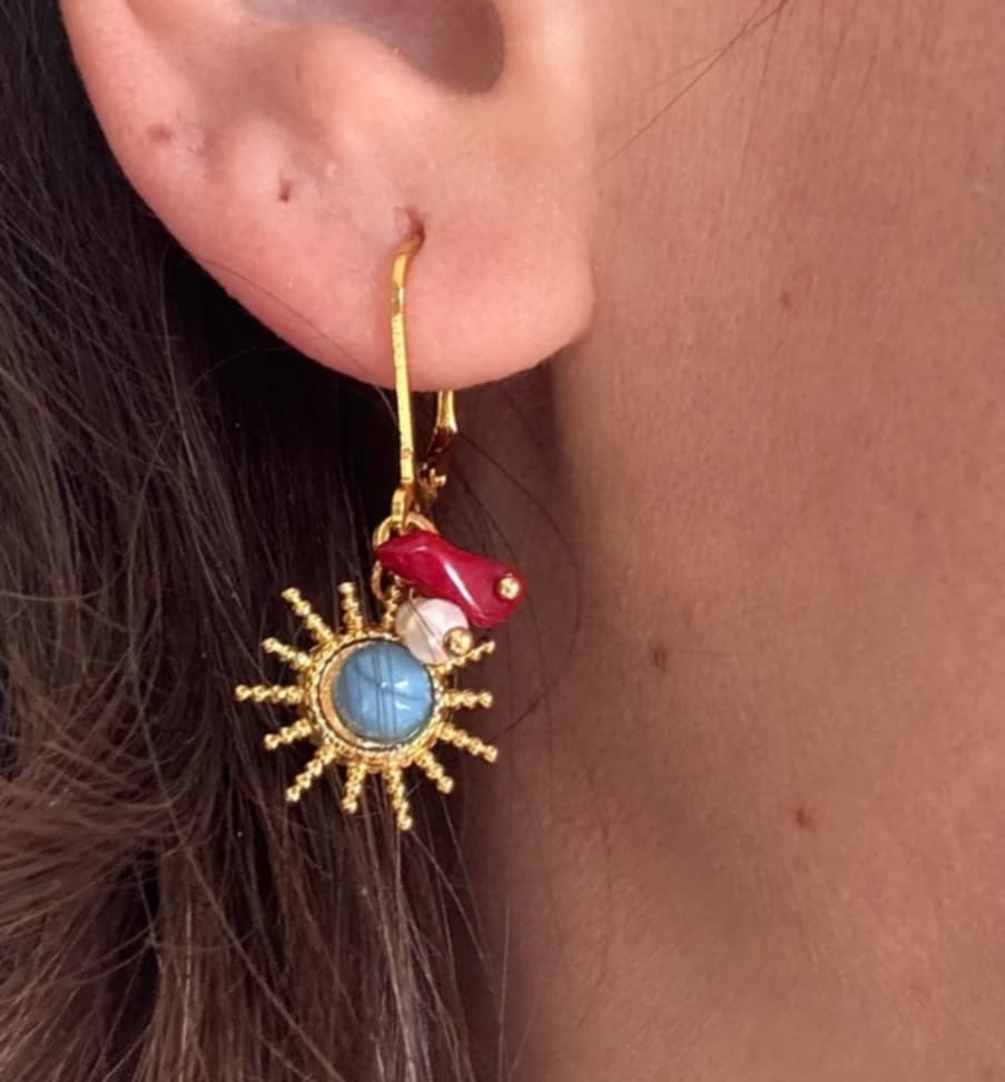 Sunrise Charm Earrings