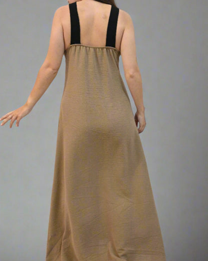 Golden Hour Elegance Dress