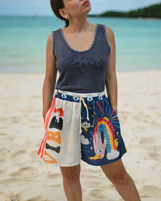 Vibes boho shorts