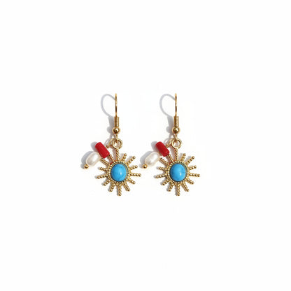 Sunrise Charm Earrings