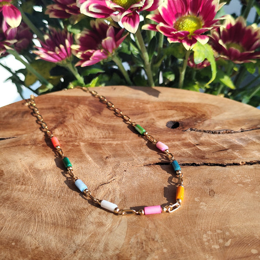 Rainbow Touch Necklace